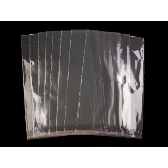 PP ragasztócsíkos celofán tasak jellegű BOPP tasak 26x40 cm - átlátszó (1000 db-os csomagolás) PP ragasztócsíkos celofán tasak jellegű BOPP tasak 26x40 cm - átlátszó (1000 db-os csomagolás)