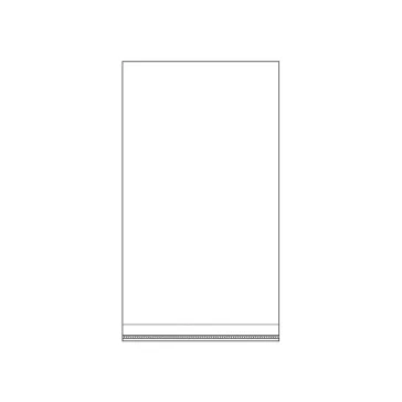   PP ragasztócsíkos celofán tasak jellegű BOPP tasak 14x25 c - átlátszó (100 db-os csomagolás)
