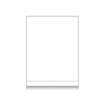   PP ragasztócsíkos celofán tasak jellegű BOPP tasak 10x14 cm - átlátszó (100 db-os csomagolás)