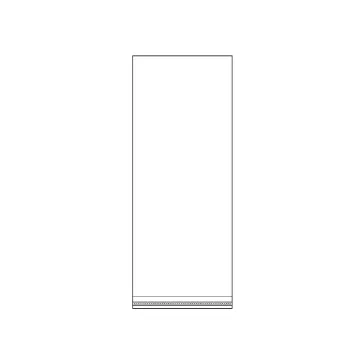   Ragasztócsíkos celofán tasak jellegű BOPP tasak 13x33 cm - átlátszó (100 db-os csomagolás)