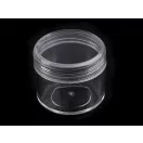 Műanyag tégely 3,2x3,8 cm csavaros - Transparent (12 db-os csomagolás) Műanyag tégely 3,2x3,8 cm csavaros - Transparent (12 db-os csomagolás)
