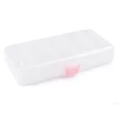 Műanyag doboz 9x19x3,5 cm gyöngyökre - Transparent (3 db-os csomagolás) Műanyag doboz 9x19x3,5 cm gyöngyökre - Transparent (3 db-os csomagolás)