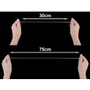Szilikonpánt széles 4 mm puha - átlátszó (100 m-os csomagolás) Szilikonpánt széles 4 mm puha - átlátszó (100 m-os csomagolás)