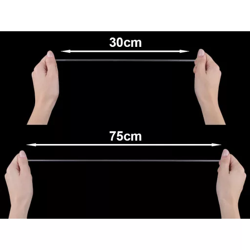 Szilikonpánt szélessége 4 mm elasztikus