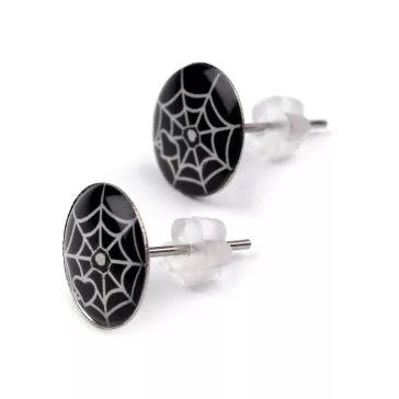   Fülbevaló hátsó szilikon 3x5 mm-es - Transparent (50 g-os csomagolás)