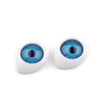 Ragasztható szemek 12x17 mm