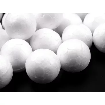 Porisztirol kör Ø1,5 cm - fehér (1000 db-os csomagolás)