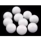 Hungarocell gömb Ø2,5 cm - hófehér (20 db-os csomagolás) Hungarocell gömb Ø2,5 cm - hófehér (20 db-os csomagolás)