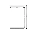 PP ragasztócsíkos celofán tasak jellegű BOPP tasak akasztóval 15x25,5 cm - átlátszó (11000 db-os csomagolás) PP ragasztócsíkos celofán tasak jellegű BOPP tasak akasztóval 15x25,5 cm - átlátszó (11000 db-os csomagolás)