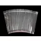 PP ragasztócsíkos celofán tasak jellegű BOPP tasak akasztóval 17x25,5 - 26 cm - 17x25,5cm átlátszó (100 db-os csomagolás)