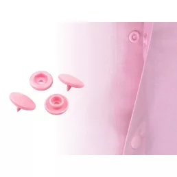 Patent, gomb, műanyag / összenyomható gomb 18"