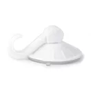 Tapadókorong műanyag akasztóval - fehér (10 db-os csomagolás) Tapadókorong műanyag akasztóval - fehér (10 db-os csomagolás)