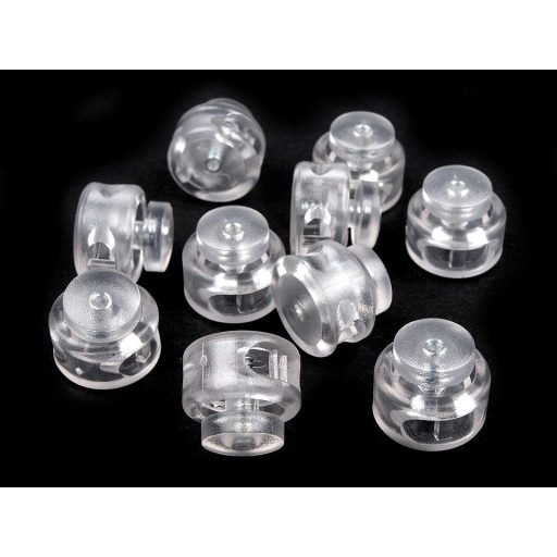 Rugós, zsinór szabályozó, zsinórvég 13x15 mm malacka