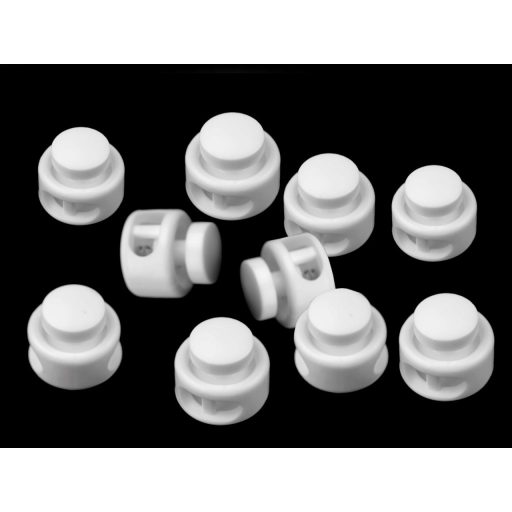 Rugós, zsinór szabályozó, zsinórvég 13x15 mm malacka