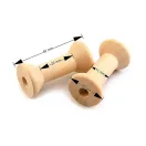 Varrógéporsók 20x40 mm - természetes világos (200 db-os csomagolás)