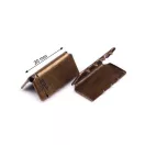 Fém szalagvég 20 mm zsinórvég - 1 nikkel (2000 db-os csomagolás) Fém szalagvég 20 mm zsinórvég - 1 nikkel (2000 db-os csomagolás)