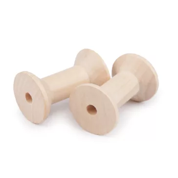   Fa varrógéporsók 30x48 mm - 1 (3x4,8 cm) természetes világos (15 db-os csomagolás)