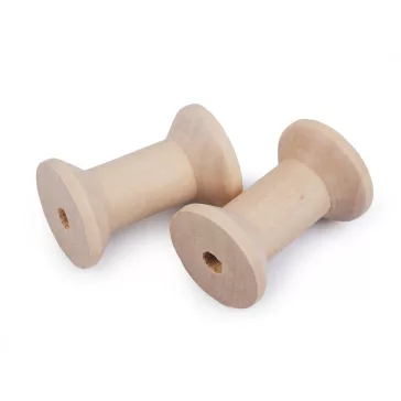   Fa varrógéporsók 30x48 mm - 1 (3x4,8 cm) természetes világos (15 db-os csomagolás)
