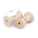 Fa varrógéporsók 30x48 mm - 1 (3x4,8 cm) természetes világos (15 db-os csomagolás) Fa varrógéporsók 30x48 mm - 1 (3x4,8 cm) természetes világos (15 db-os csomagolás)
