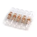 Üvegcse 13x25 mm parafa dugóval - Transparent (40 fiola) Üvegcse 13x25 mm parafa dugóval - Transparent (40 fiola)