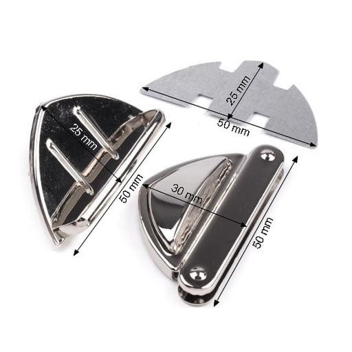 Táska kapocs 50x20 mm