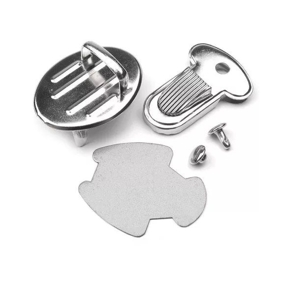 Táska kapocs 25x33 mm - 1 nikkel (2 szett) Táska kapocs 25x33 mm - 1 nikkel (2 szett)
