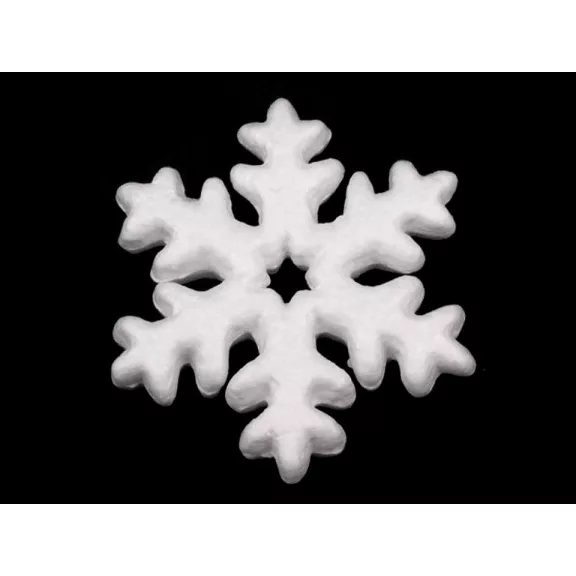 Hungarocell hópehely Ø10 cm polisztirol - fehér (10 zacskó) Hungarocell hópehely Ø10 cm polisztirol - fehér (10 zacskó)