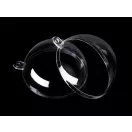 Átlátszó műanyag gömb Ø6 cm 2 részes - 1 Transparent (12 db-os csomagolás) Átlátszó műanyag gömb Ø6 cm 2 részes - 1 Transparent (12 db-os csomagolás)