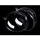 Átlátszó műanyag gömb Ø8,5 cm 2 részes - 1 Transparent (2 db-os csomagolás) Átlátszó műanyag gömb Ø8,5 cm 2 részes - 1 Transparent (2 db-os csomagolás)