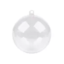 Átlátszó műanyag gömb Ø8,5 cm 2 részes - 1 Transparent (12 db-os csomagolás) Átlátszó műanyag gömb Ø8,5 cm 2 részes - 1 Transparent (12 db-os csomagolás)