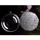 Átlátszó műanyag gömb Ø8,5 cm 2 részes - 1 Transparent (60 db-os csomagolás) Átlátszó műanyag gömb Ø8,5 cm 2 részes - 1 Transparent (60 db-os csomagolás)