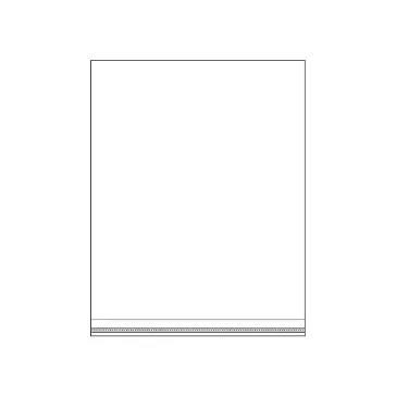   PP ragasztócsíkos celofán tasak jellegű BOPP tasak 30x45 cm - átlátszó (4000 db-os csomagolás)