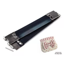  Pikk-pakk zár, (flex frame) 14x85 mm pénztárca készítéséhez