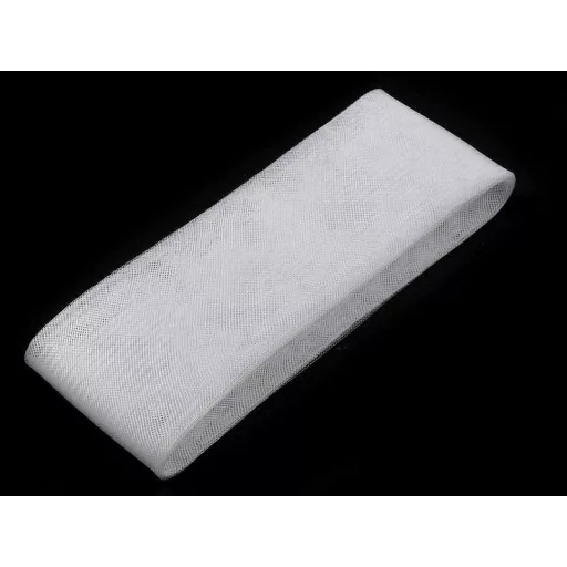 Lószőr krinolin ruhamerevítő, fascinátor készítése szélessége 8 cm