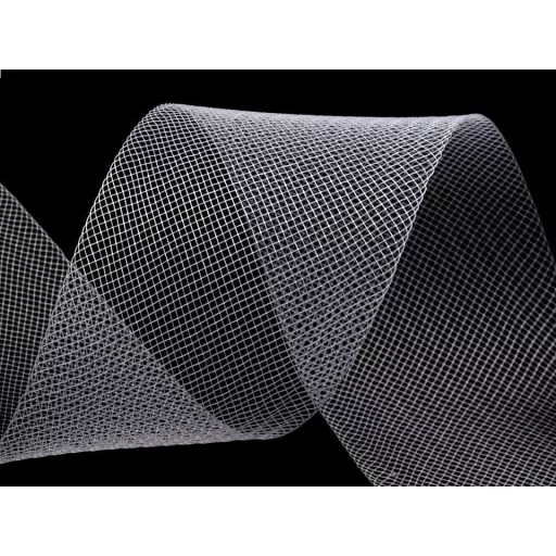 Lószőr krinolin ruhamerevítő, fascinátor készítése szélessége 4,5 cm