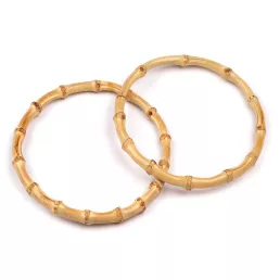 Bambusz táskafül Ø15 cm vékony
