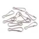 Karabiner 8x23 mm - nikkel (500 db-os csomagolás) Karabiner 8x23 mm - nikkel (500 db-os csomagolás)