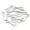 Karabiner 10x32 mm-es delfinkapocs - 1 nikkel (20 db-os csomagolás)