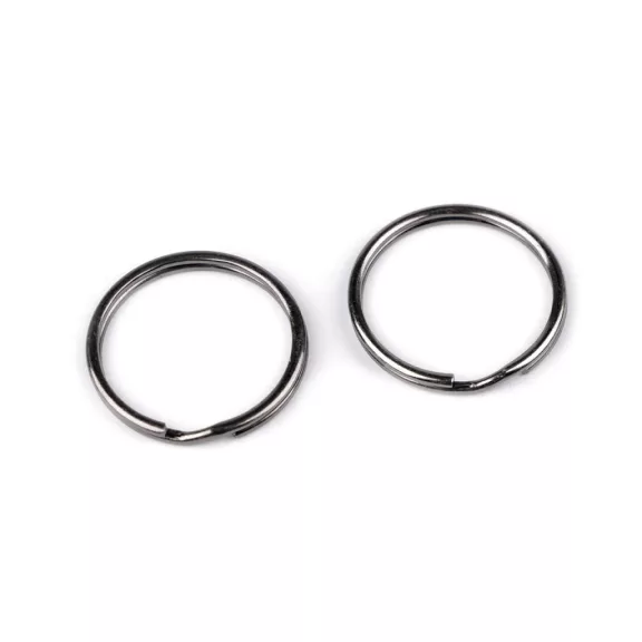 Kulcskarika Ø25 mm - 4 nikkel fekete (10 db-os csomagolás) Kulcskarika Ø25 mm - 4 nikkel fekete (10 db-os csomagolás)
