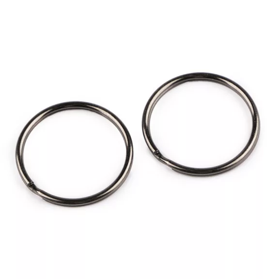 Kulcskarika Ø35 mm - 4 nikkel fekete (10 db-os csomagolás) Kulcskarika Ø35 mm - 4 nikkel fekete (10 db-os csomagolás)