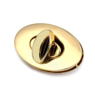 Fém táska zár 23x37 mm forgó kapocs