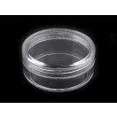 Műanyag doboz 5x2 cm csavaros - Transparent (6 db-os csomagolás) Műanyag doboz 5x2 cm csavaros - Transparent (6 db-os csomagolás)
