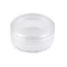 Műanyag doboz 5x2 cm csavaros - Transparent (60 db-os csomagolás) Műanyag doboz 5x2 cm csavaros - Transparent (60 db-os csomagolás)