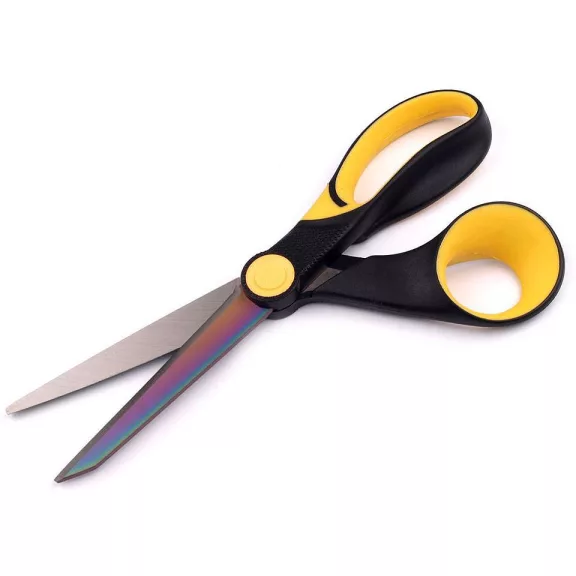 Háztartási szabóolló 21,5 cm - vil. sárga (3 db-os csomagolás) Háztartási szabóolló 21,5 cm - vil. sárga (3 db-os csomagolás)