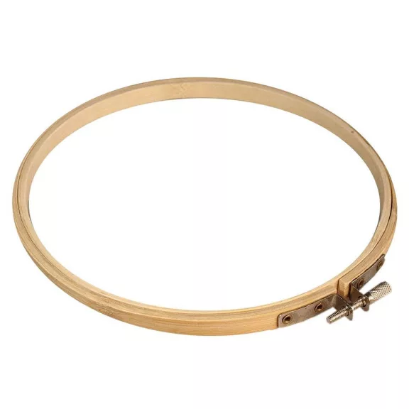 Bambusz hímzőkeret Ø19,7 cm - világos bambusz (1 db-os csomagolás) Bambusz hímzőkeret Ø19,7 cm - világos bambusz (1 db-os csomagolás)