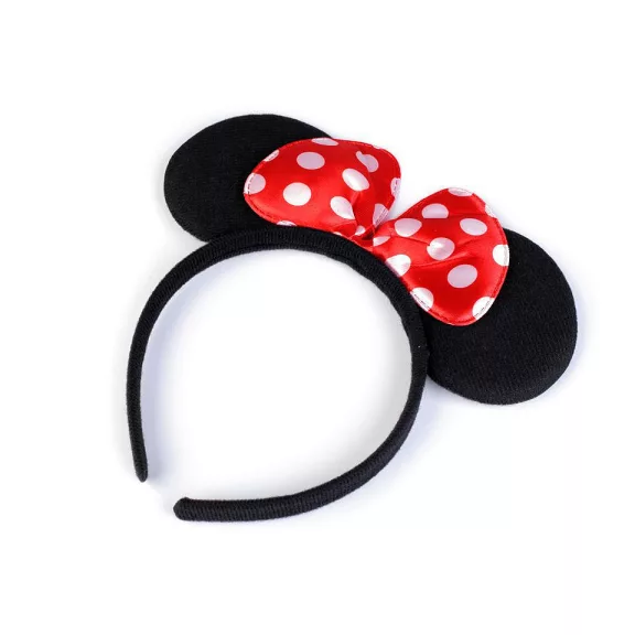 Maszkabáli hajpánt Minnie Mouse - 4 piros nagy pöttyök (1 db-os csomagolás) Maszkabáli hajpánt Minnie Mouse - 4 piros nagy pöttyök (1 db-os csomagolás)