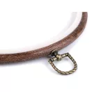 Hímzőkeret / akasztós Ø20 cm - barna (5 db-os csomagolás) Hímzőkeret / akasztós Ø20 cm - barna (5 db-os csomagolás)