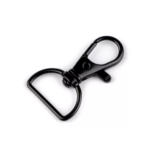 Fém forgós karabíner 18 mm-es befűző
