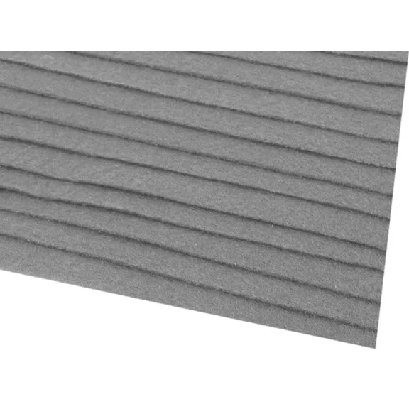 Dekoratív filc textilből / puha filc 20x30 cm - 50 F82 szürke (12 db-os csomagolás) Dekoratív filc textilből / puha filc 20x30 cm - 50 F82 szürke (12 db-os csomagolás)