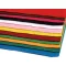 Dekoratív filc textilből / puha filc 20x30 cm - 1 mix (12 db-os csomagolás)